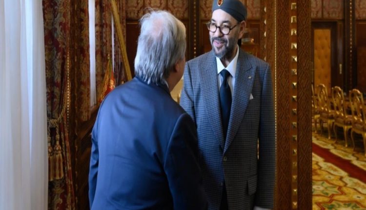 A. Guterres reçu par le Roi à Rabat
